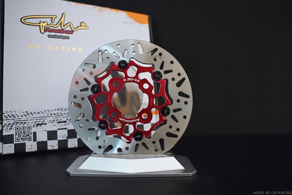 ĐĨA THẮNG GH-RACING SIZE 190MM HONDA LEAD 4VAL 125 CBS