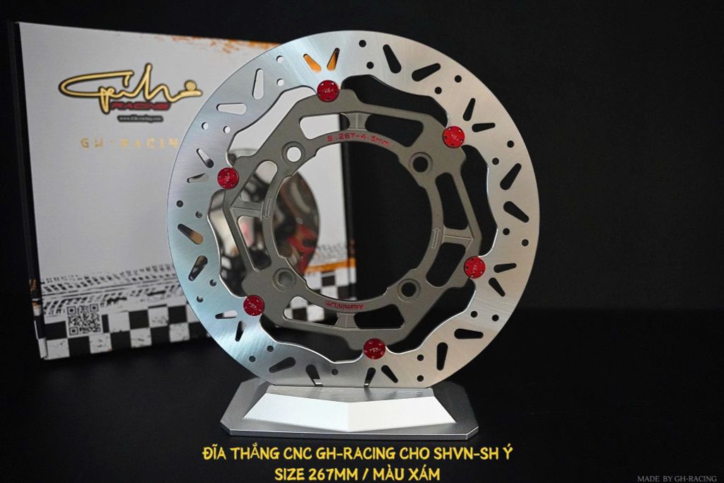 ĐĨA THẮNG GH-RACING SIZE 267MM SHVN / SH Ý