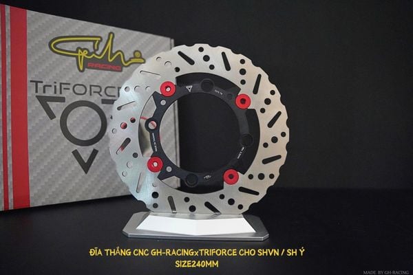  ĐĨA THẮNG GH-RACING / TRIFORCE SIZE 240MM SHVN / SH Ý 