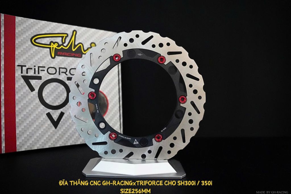 ĐĨA THẮNG GH-RACING / TRIFORCE SIZE 256MM SH300I / SH350I