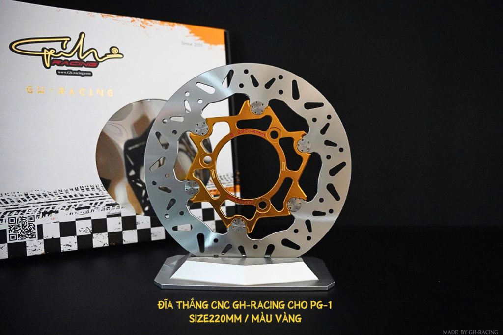 ĐĨA THẮNG GH-RACING SIZE 220MM YAMAHA PG-1