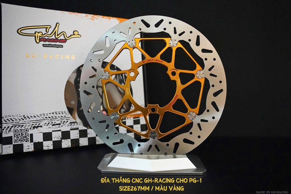 ĐĨA THẮNG GH-RACING YAMAHA PG-1 SIZE 267