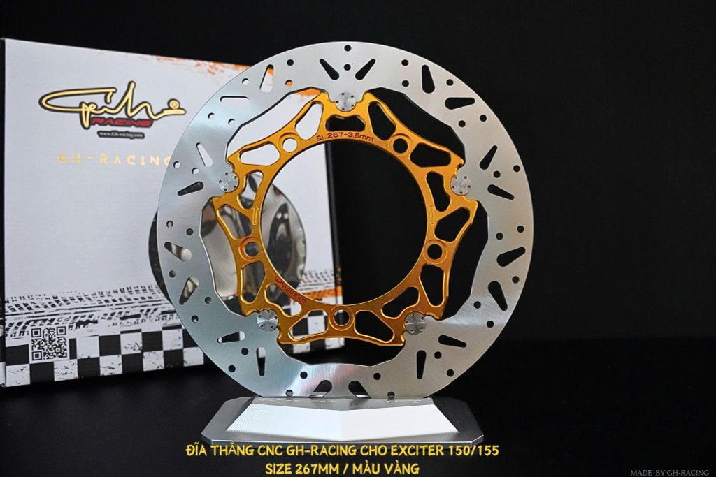 ĐĨA THẮNG GH-RACING SIZE 267MM EXCITER 150/155