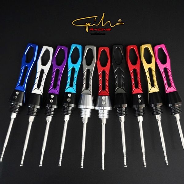 Ty thăm nhớt OIL-X GH-RACING Full CNC dành cho xe Honda