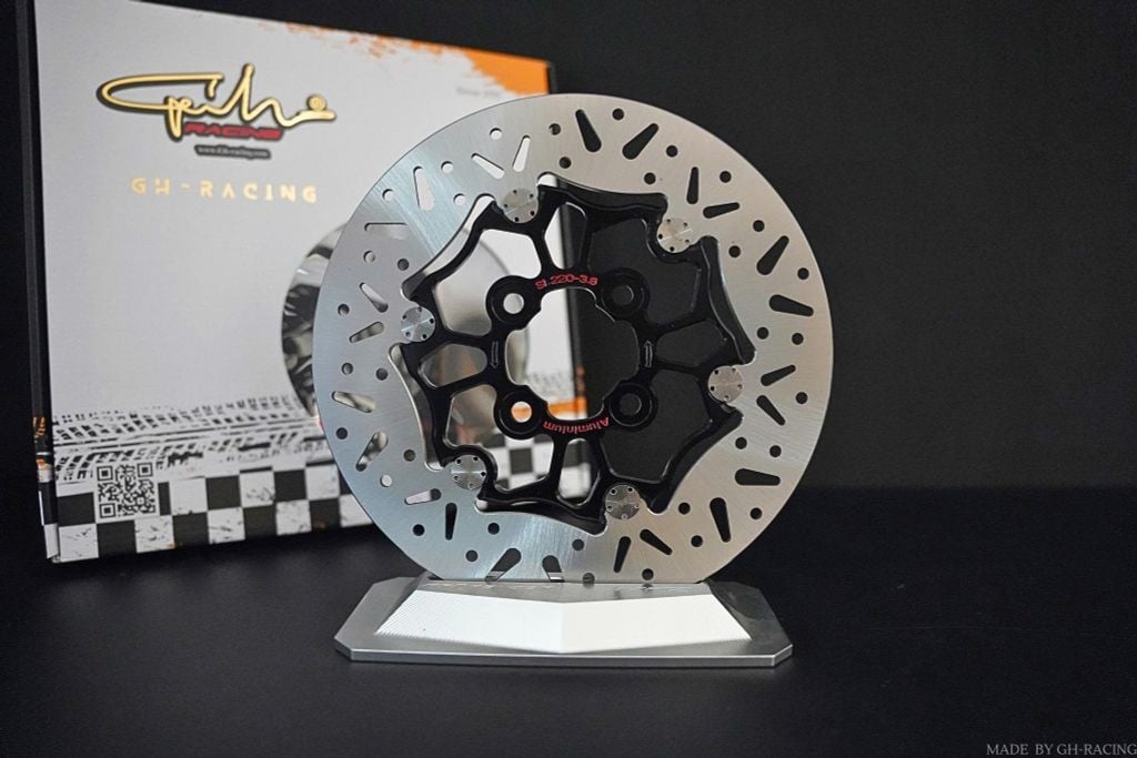 ĐĨA THẮNG GH-RACING DÀNH CHO HONDA LEAD 125 4VAL CBS SIZE 220MM