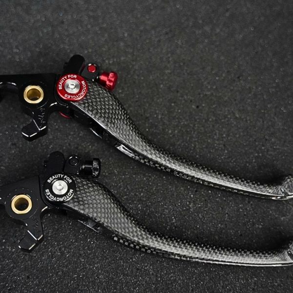 TAY THẮNG CARBON FIBER CHO YAMAHA PG-1 GH-RACING