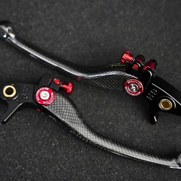 TAY THẮNG CARBON FIBER CHO HONDA SH125I / 150I GH-RACING