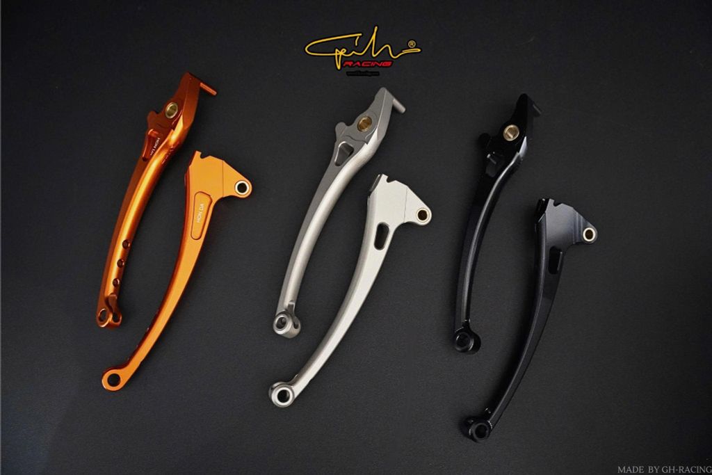 TAY THẮNG CNC FORM ZIN CHO HONDA LEAD ABS GH-RACING