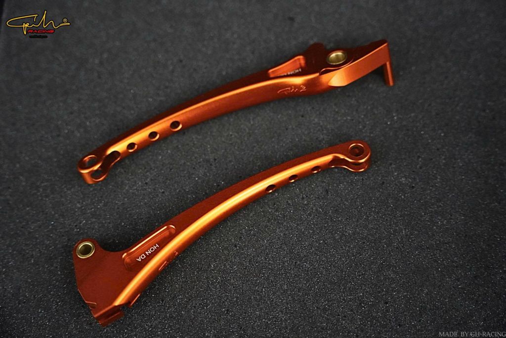 TAY THẮNG CNC FORM ZIN CHO HONDA LEAD ABS GH-RACING