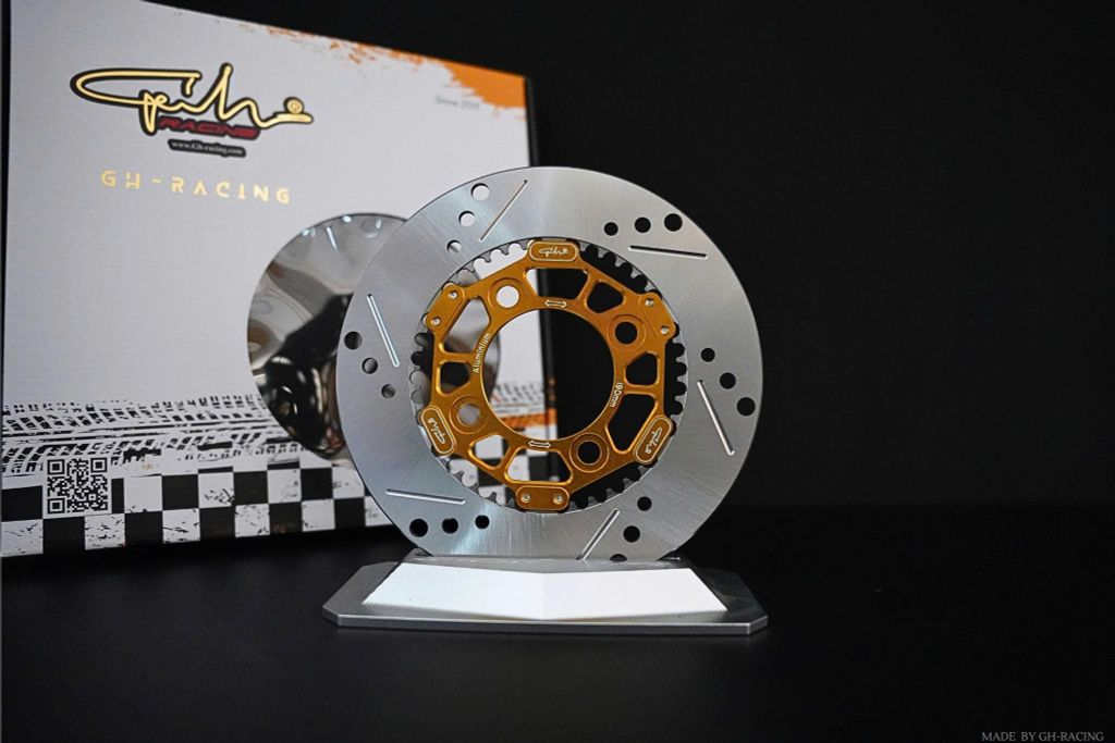 ĐĨA THẮNG RACE CHO HONDA GIORNO 125 SIZE 190MM GH-RACING