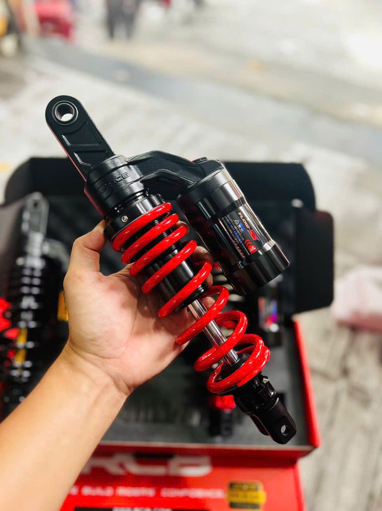 Phuộc RCB S Flow cho Vario, Click ty trắng nhiều màu chính hãng