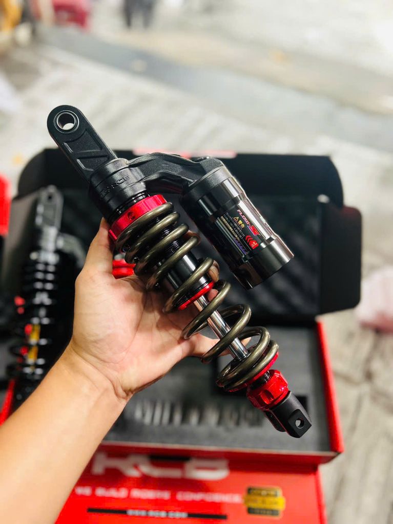 Phuộc RCB S Flow cho Vario, Click ty trắng nhiều màu chính hãng