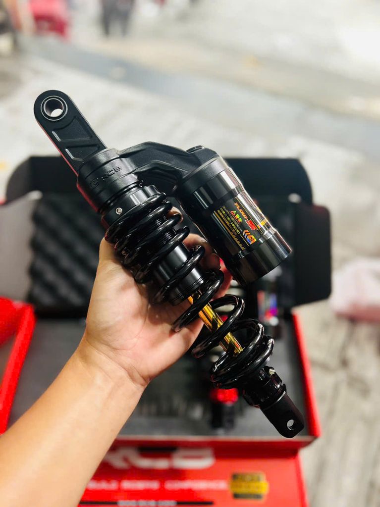 Phuộc RCB S Flow cho Vario, Click (ty vàng) chính hãng