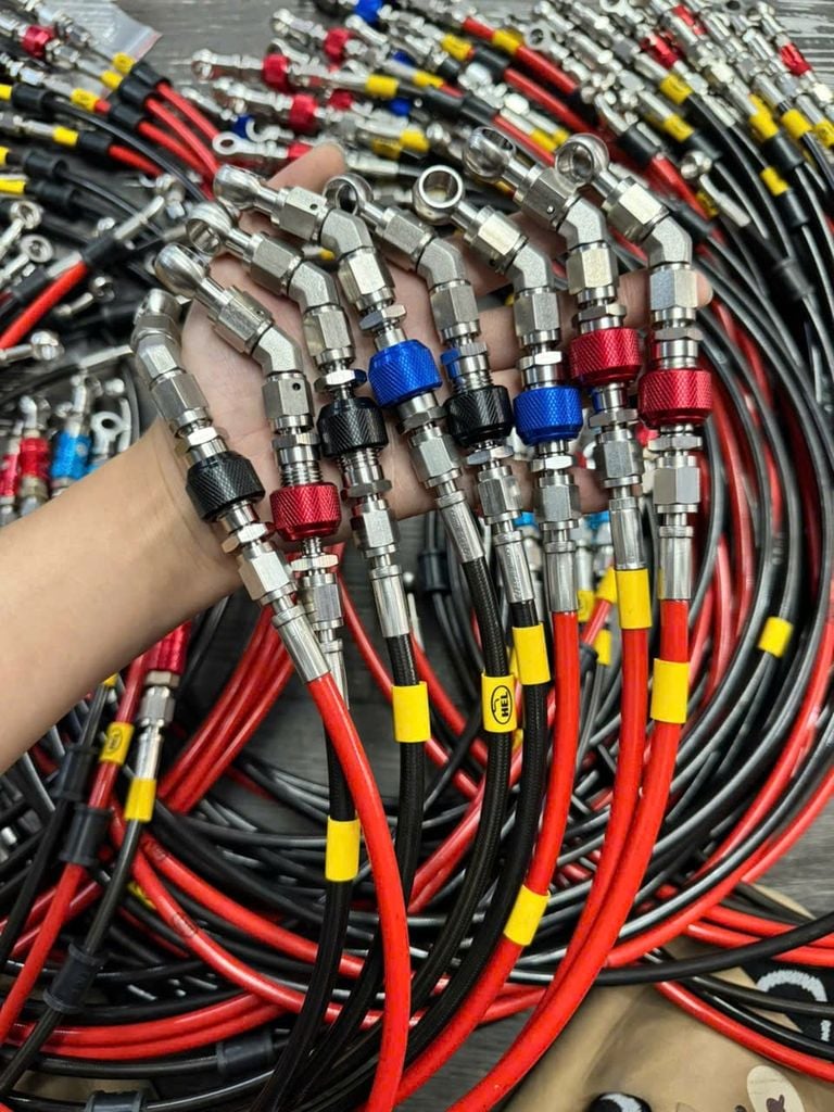 Dây dầu thắng inox cho tất cả xe có thắng đĩa trước
