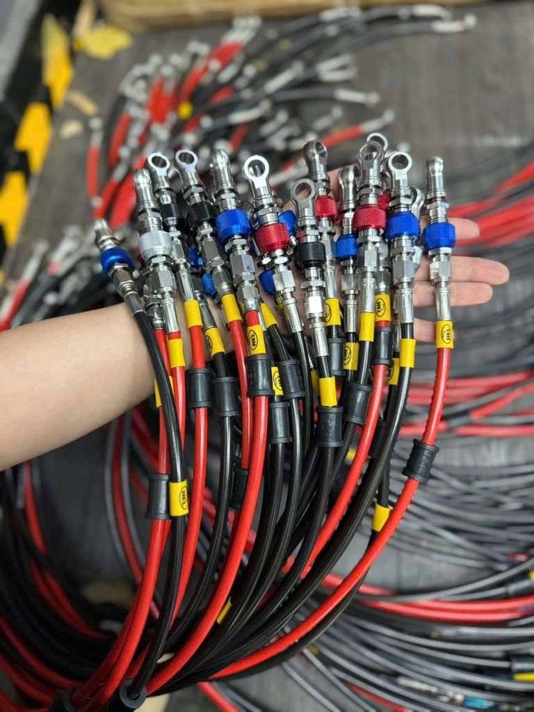 Dây dầu thắng inox cho tất cả xe có thắng đĩa trước