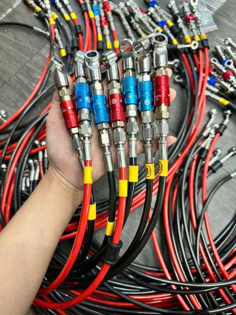 Dây dầu thắng inox cho tất cả xe có thắng đĩa trước