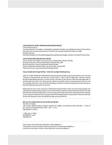  Jazz Ở Hà Nội - Ngẫu Hứng Giữa Các Thế Giới - Stan BH Tan-Tangbau 