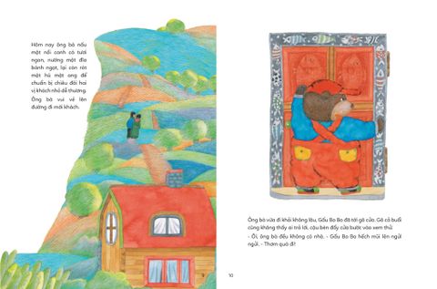  Quà Tặng Bé Thơ - Gấu Bo Bo Tinh Nghịch - Trương Thu Sinh, Lưu Mai 