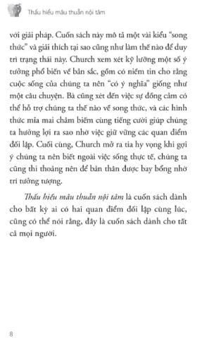 Combo 2 Quyển: Đừng Để Suy Nghĩ Thôi Miên Cảm Xúc + Thấu Hiểu Mâu Thuẫn Nội Tâm - Amanda Montell, Jennifer Church