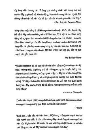  Combo 3 Quyển Và Rồi Núi Vọng + Ngàn Mặt Trời Rực Rỡ + Người Đua Diều 