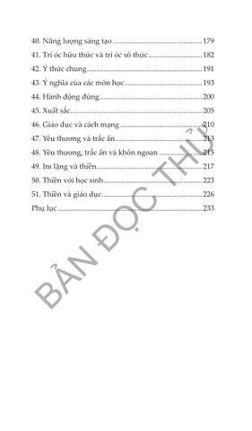  Combo 3 Quyển Bàn Về Giáo Dục Của Krishnamurti ( Toàn Thể Biến Dịch Của Cuộc Sống Là Học Tập + Kiến Giải Về Giáo Dục + Trường Học Không Sợ Hãi ) 
