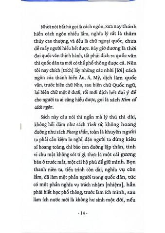 Combo 2 Quyển ( Thương Học Phương Châm + Kim Cổ Cách Ngôn ) - Ôn Như Lương Văn Can