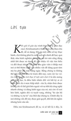  Combo 3 Quyển Bàn Về Giáo Dục Của Krishnamurti ( Toàn Thể Biến Dịch Của Cuộc Sống Là Học Tập + Kiến Giải Về Giáo Dục + Trường Học Không Sợ Hãi ) 