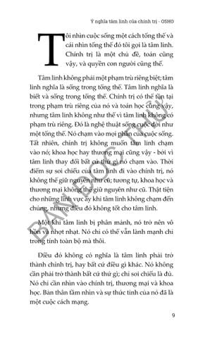  Combo 4 Quyển Của Osho ( Niết Bàn - Ác Mộng Cuối Cùng + Đạo Tu Yoga + Vừa Vặn + Ý Nghĩa Tâm Linh Của Chính Trị ) 