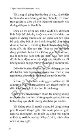  Combo 4 Quyển Của Osho ( Niết Bàn - Ác Mộng Cuối Cùng + Đạo Tu Yoga + Vừa Vặn + Ý Nghĩa Tâm Linh Của Chính Trị ) 