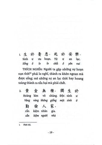 Combo 2 Quyển ( Thương Học Phương Châm + Kim Cổ Cách Ngôn ) - Ôn Như Lương Văn Can