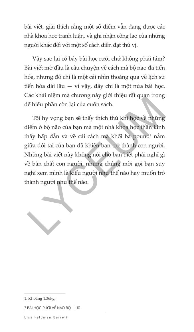 Combo 2 Quyển Khoa Học Não Bộ Của Lisa Feldman Barrett ( 7 Bài Học Rưỡi Về Não Bộ + Nguồn Gốc Cảm Xúc ) - Lisa Feldman Barrett