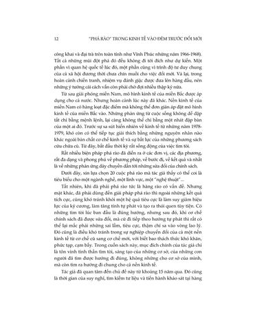  “Phá Rào” Trong Kinh Tế Vào Đêm Trước Đổi Mới - Đặng Phong 