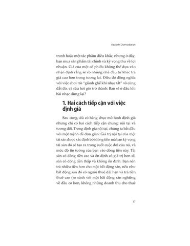  Kỹ Thuật Phân Tích Và Đầu Tư Cổ Phiếu Thực Chiến - Aswath Damodaran 