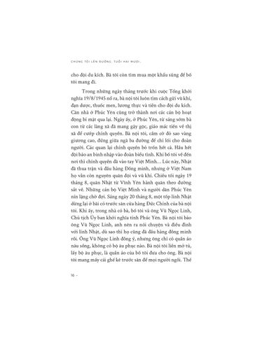  Chúng Tôi Lên Đường, Tuổi Hai Mươi ... Hồi Ức Một Thế Hệ Đi Qua Chiến Tranh - Trịnh Hòa Bình 