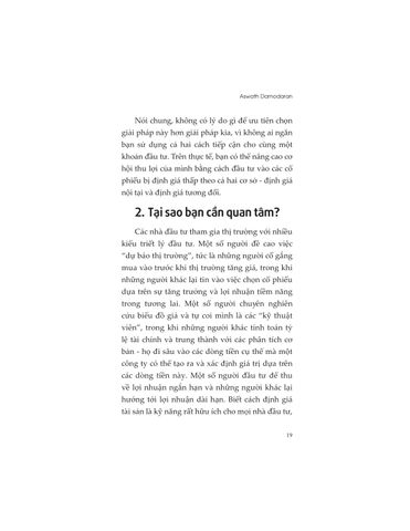  Kỹ Thuật Phân Tích Và Đầu Tư Cổ Phiếu Thực Chiến - Aswath Damodaran 