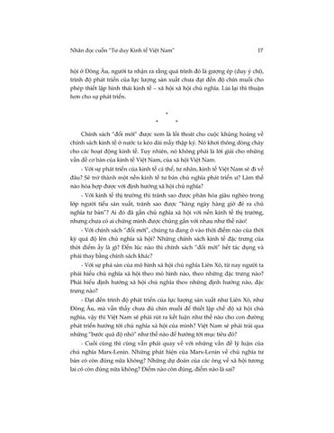  Tư Duy Kinh Tế Việt Nam 1975 – 1989 - Đặng Phong 