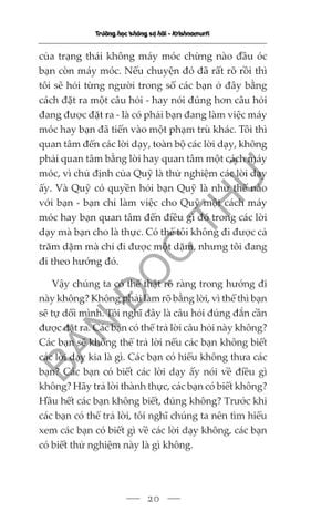 Combo 3 Quyển Bàn Về Giáo Dục Của Krishnamurti ( Toàn Thể Biến Dịch Của Cuộc Sống Là Học Tập + Kiến Giải Về Giáo Dục + Trường Học Không Sợ Hãi ) 