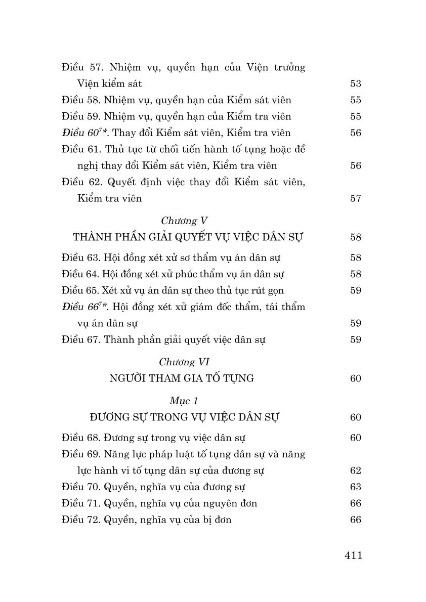 Bộ Luật Tố Tụng Dân Sự Năm 2015 (Sửa Đổi, Bổ Sung Năm 2019, 2020, 2022, 2023, 2024, 2025) - NXB CTQG - Quốc hội