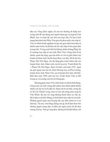  Chúng Tôi Lên Đường, Tuổi Hai Mươi ... Hồi Ức Một Thế Hệ Đi Qua Chiến Tranh - Trịnh Hòa Bình 