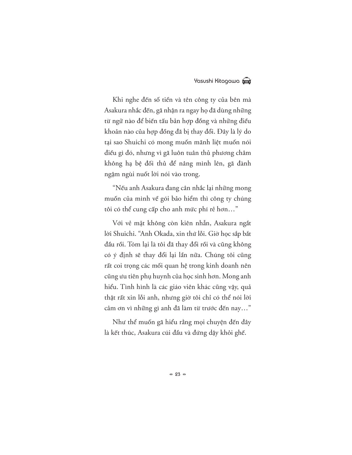 Người Lạ Dẫn Đường - Yasushi Kitagawa
