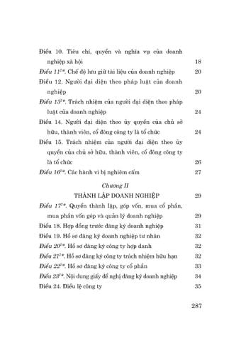  Luật Doanh Nghiệp Năm 2020 ( Sửa Đổi, Bổ Sung Năm 2022, 2025 ) - Quốc hội - NXB CTQG 