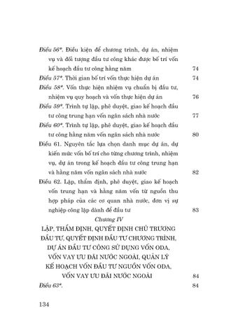  Luật Đầu Tư Công Năm 2024 ( Sửa Đổi, Bổ Sung Năm 2025 ) - Quốc hội - NXB CTQG 