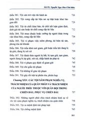 Bình Luận Khoa Học Bộ Luật Hình Sự Năm 2015  Được Sửa Đổi, Bổ Sung Năm 2017 (Phần Các Tội Phạm )- Quyển 2 (NXBTP) - GS.TS Nguyễn Ngọc Hòa