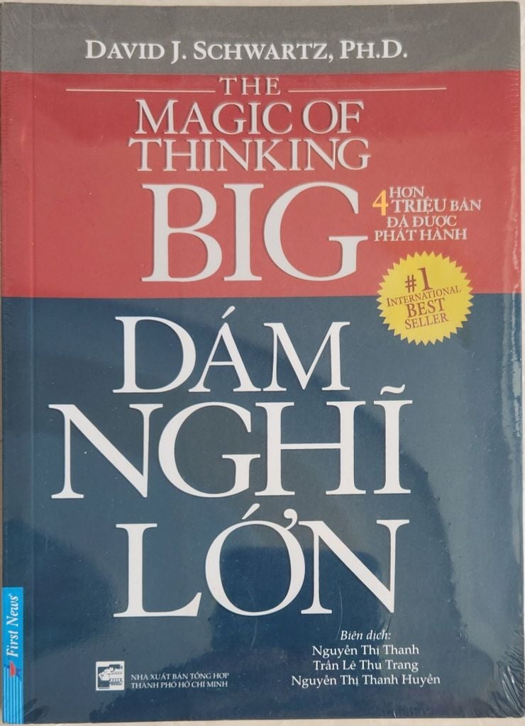  { Trưng Bày } Dám Nghĩ Lớn (Bìa cứng) - David J Schwartz, PH D 
