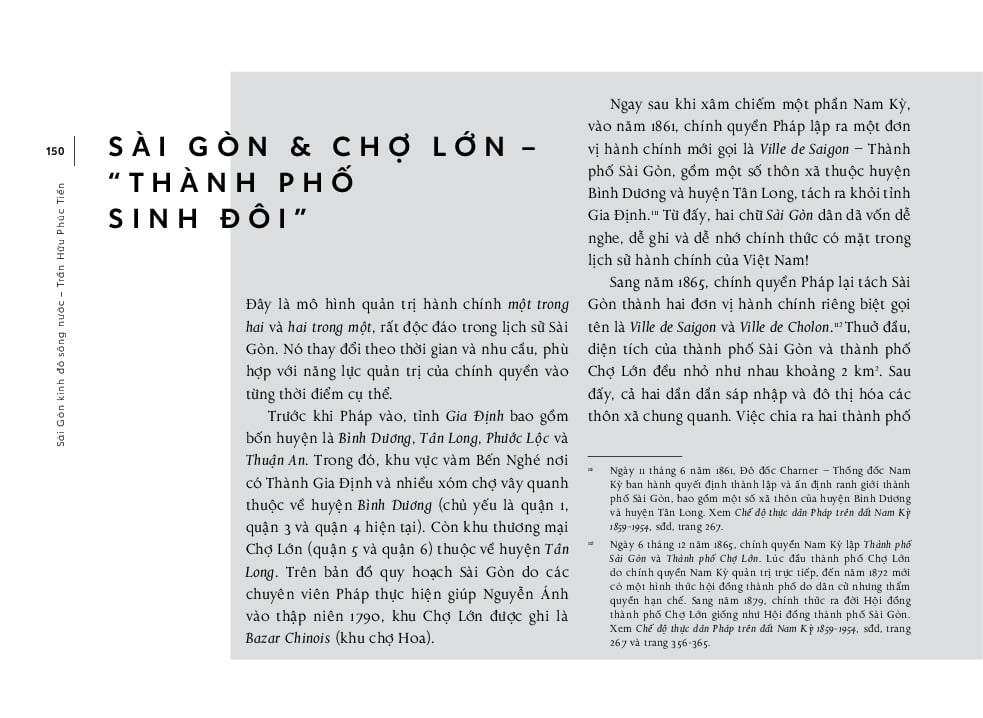 Sài Gòn Kinh Đô Sông Nước - 
Trần Hữu Phúc Tiến