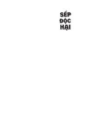 Sếp Độc Hại - Nhận Diện Và Đối Phó Với Lãnh Đạo Độc Hại Để Bảo Vệ Tổ Chức - Michael Jenkins