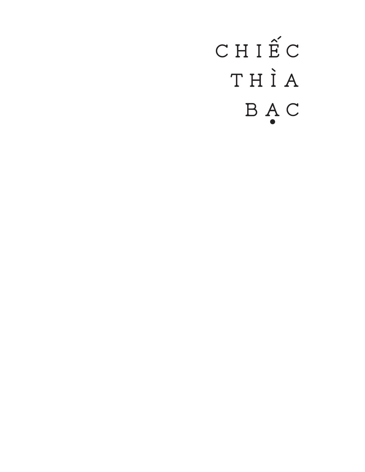 Chiếc Thìa Bạc (Sách Bỏ Túi) - 
Kansuke Naka