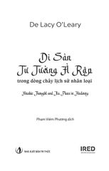 Di Sản Tư Tưởng Ả Rập - Trong Dòng Chảy Lịch Sử Nhân Loại - Arabic Thought and Its Place in History - De Lacy O’Leary