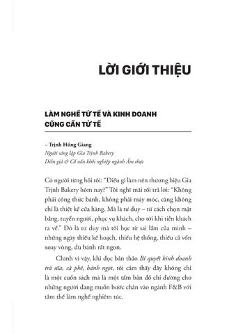  Bí Quyết Kinh Doanh Trà Sữa - Cà Phê - Bánh Ngọt - Dung Lợi 