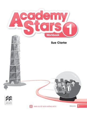  Combo 6 Quyển Sách Bài tập Academy Stars  Workbook ( Từ Tập 1 - Tập 6 ) 